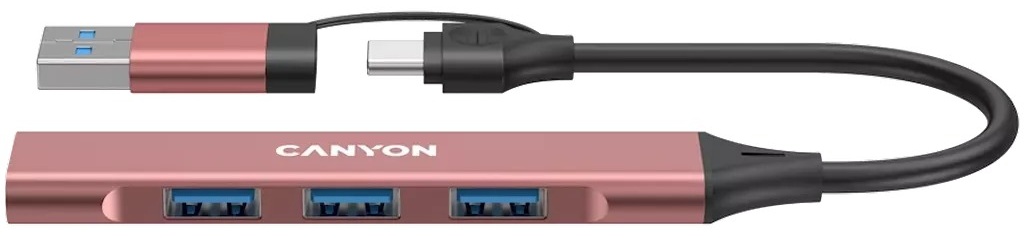 Док-станция Canyon DS-02 Pink CNS-TDS02P, розовая