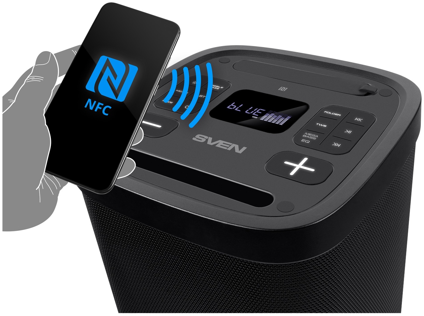 Портативная колонка SVEN PS-950 черный