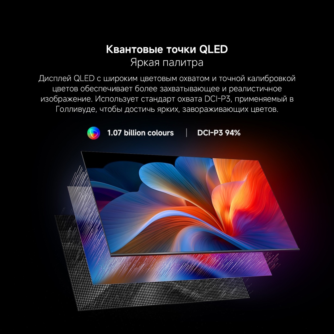 Телевизор Xiaomi A Pro 2026 L75MB-APRU 191 см черный
