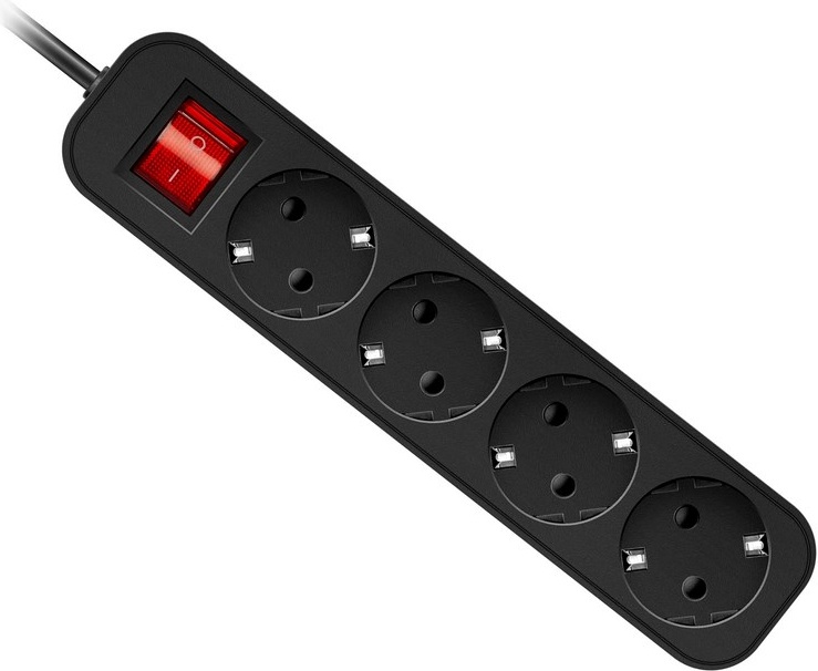 Сетевой фильтр Defender G418/99337 1.8 м