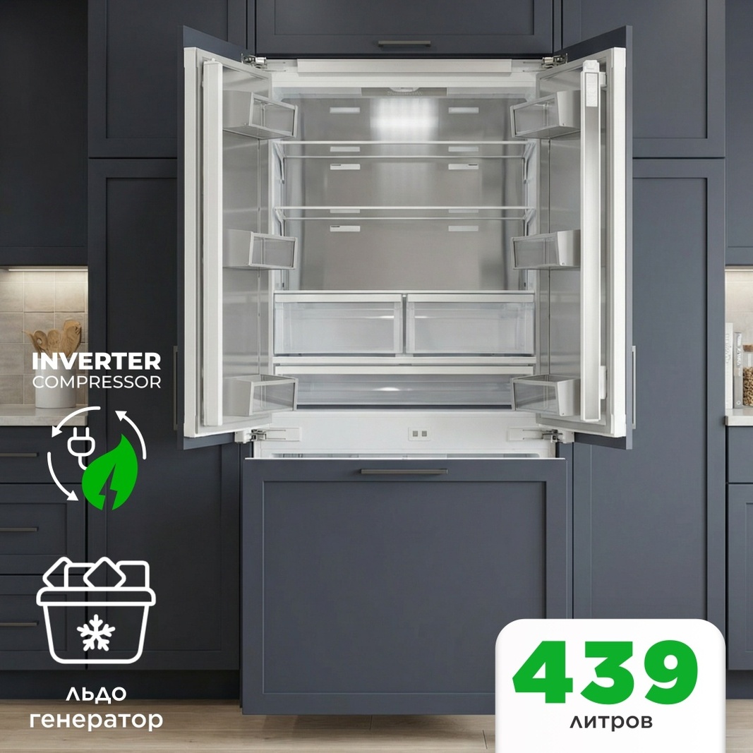 Холодильник GRAND GNFD-570NFMIW белый