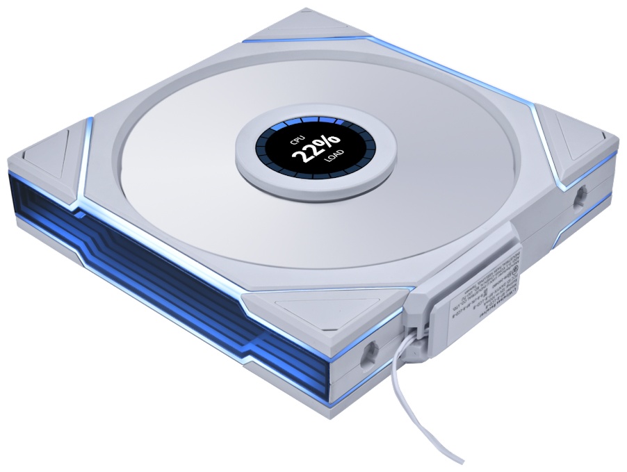 Вентилятор LIAN LI Вентилятор для корпуса Lian Li UNI FAN TL140 LCD Wireless 140mm RGB White G99.14TLLCD1W1W.00