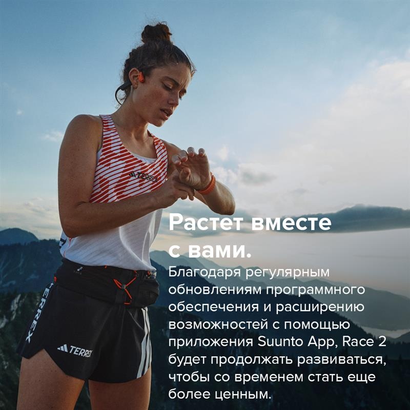 Смарт-часы Suunto RACE 2 49 мм черный-бирюзовый