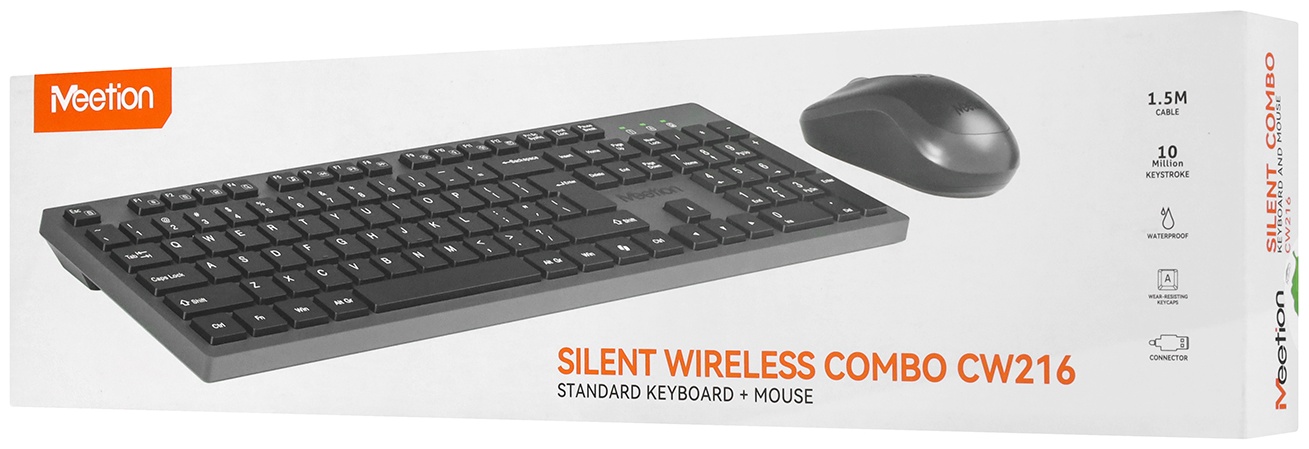 Клавиатура MeeTion CW216 Black черный