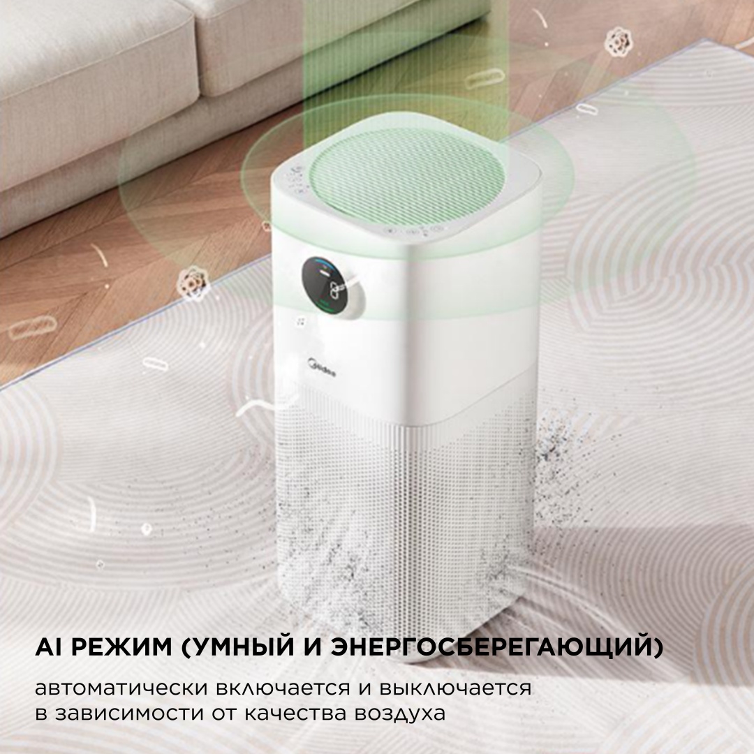 Очиститель воздуха Midea KJ500G-L1A белый