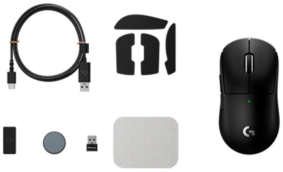 Мышь Logitech PRO X SUPERLIGHT 2C 910-007531 черный