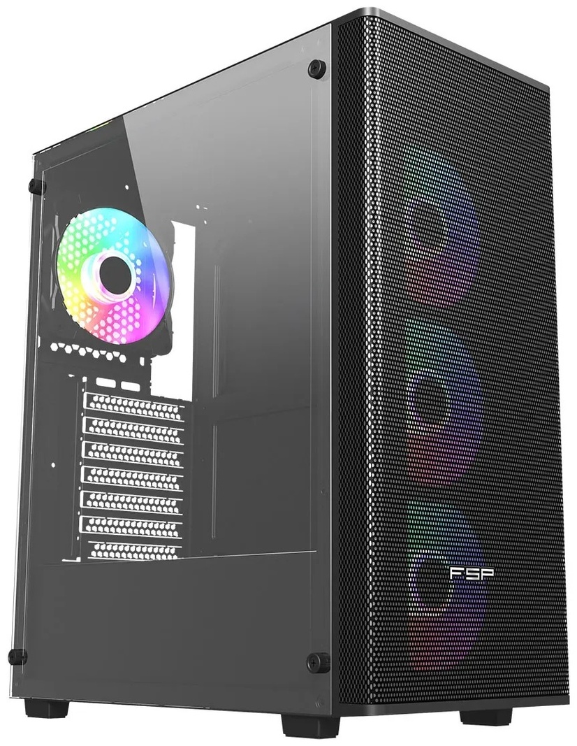 Корпус FSP Group CMT196B Black черный
