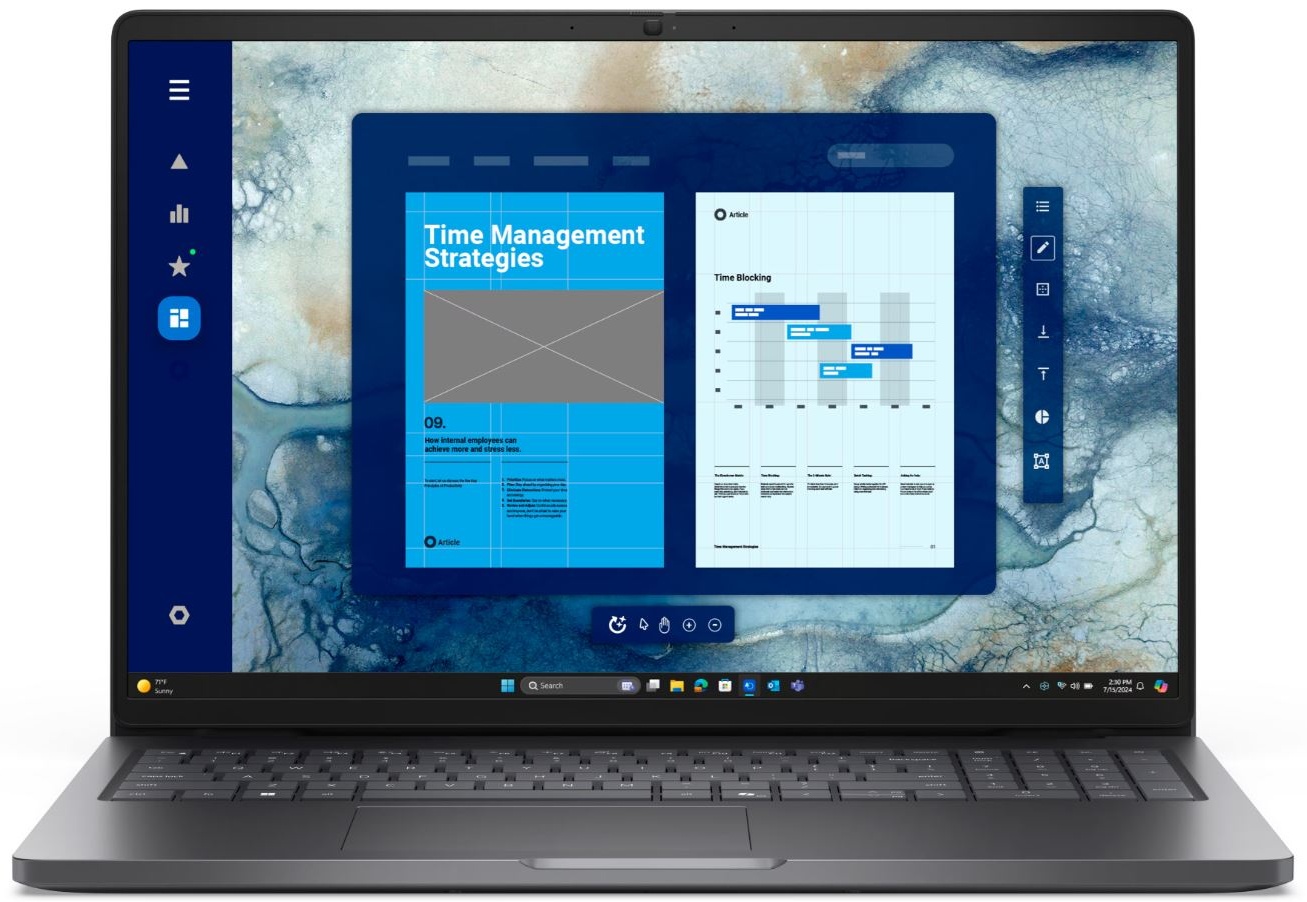 Ноутбук DELL Pro 16 PC16255 16\" / 16 Гб / SSD 512 Гб / Win 11 Pro / BTO602_PC16255_EMEA_210-BQPC