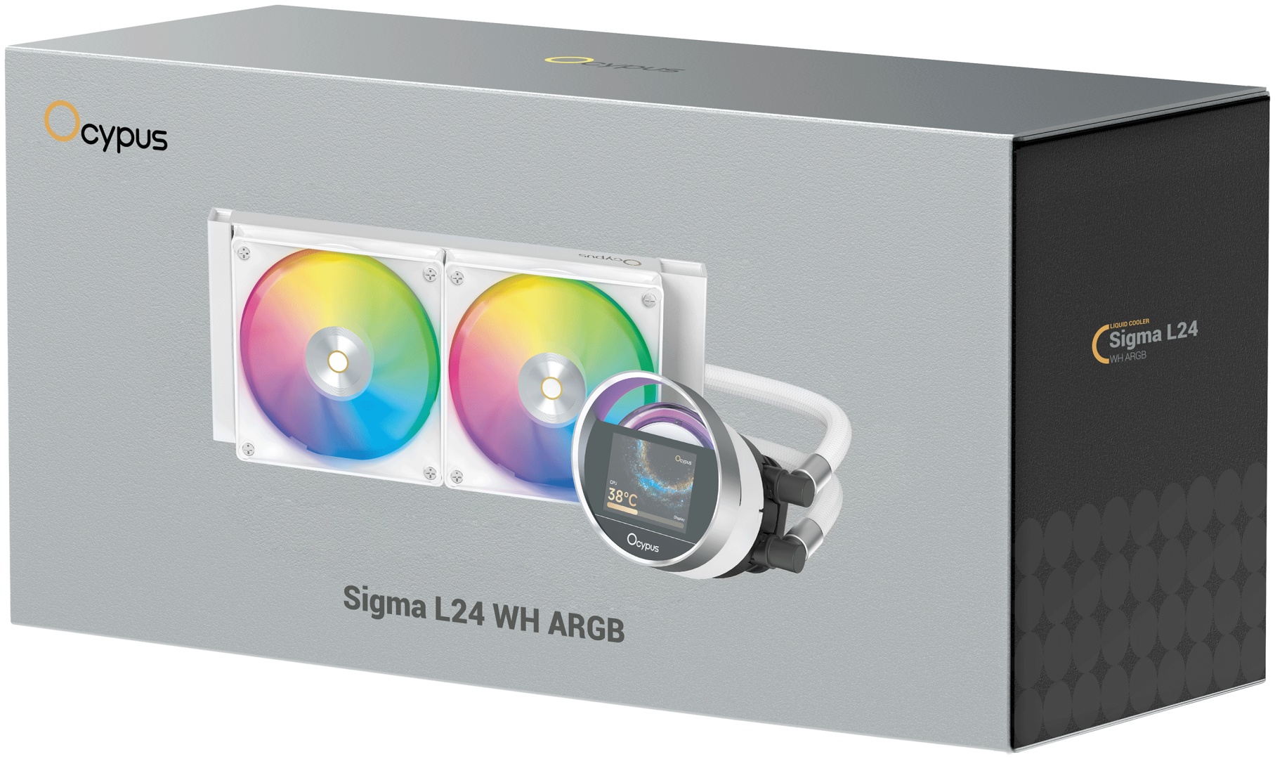 Ocypus Sigma L24 WH ARGB, Sigma-L24-WH2AAWWN00X-GL белый