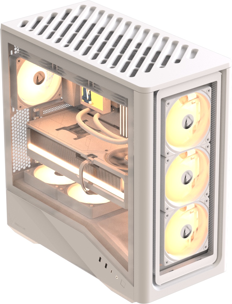 Корпус Formula V Air Power G9 DUO SA белый