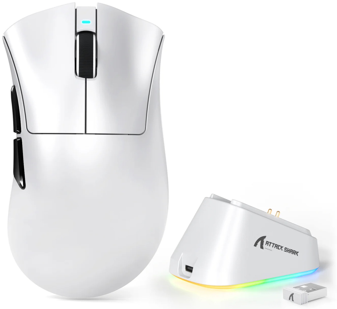 Мышь Attack Shark V3 PRO White белый