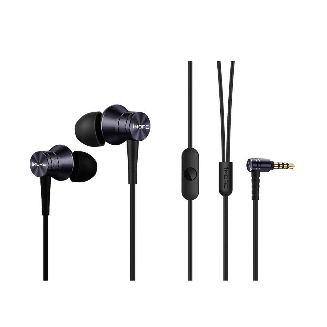 Наушники 1MORE Piston Fit In-Ear Headphones E1009, серые