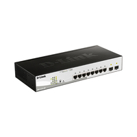 Коммутатор D-Link DGS-1210-10P/F3A, черный