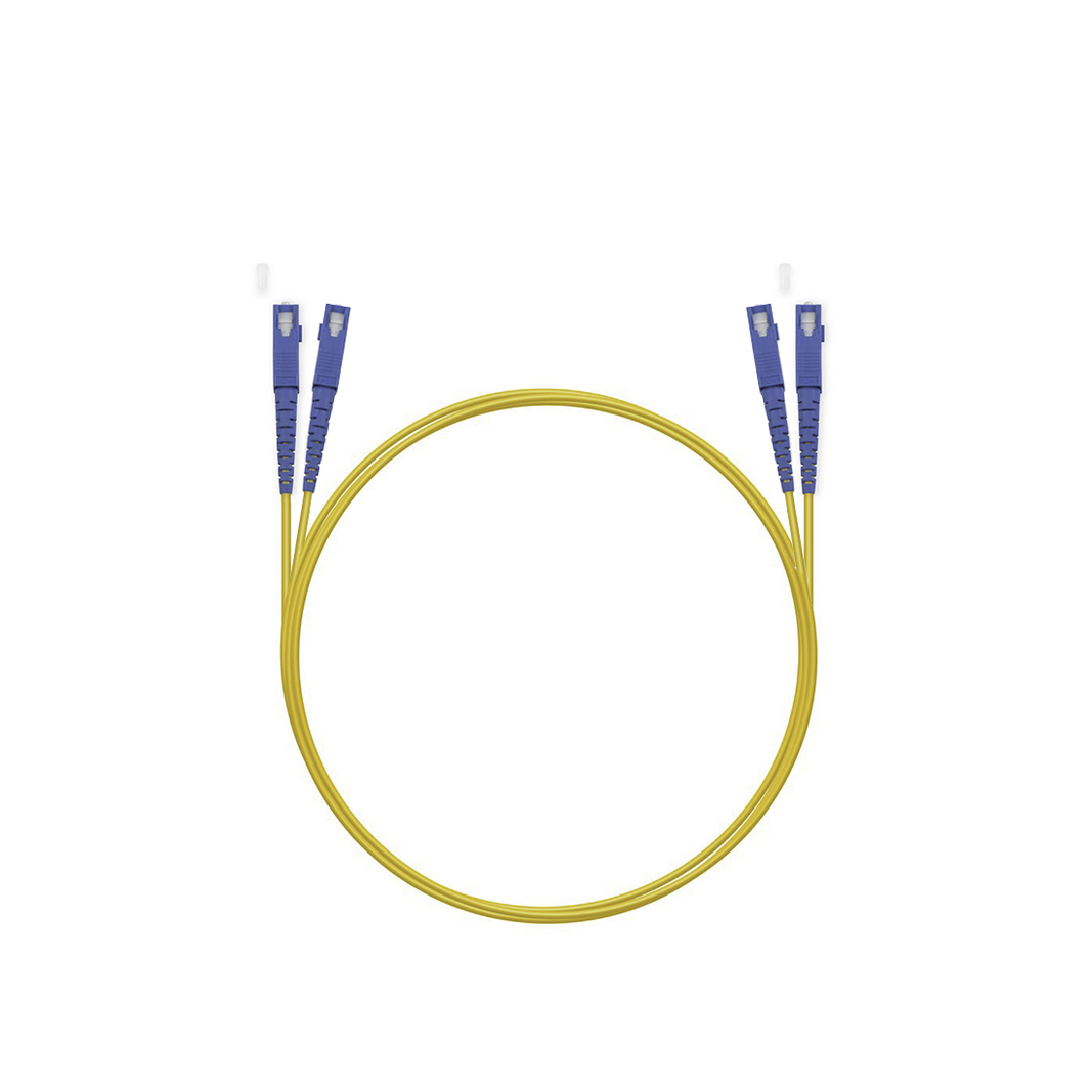 Патч-корд оптоволоконный Азоп Duplex SC/UPC-SC/UPC SM 9/125 2.0 мм, 1 м
