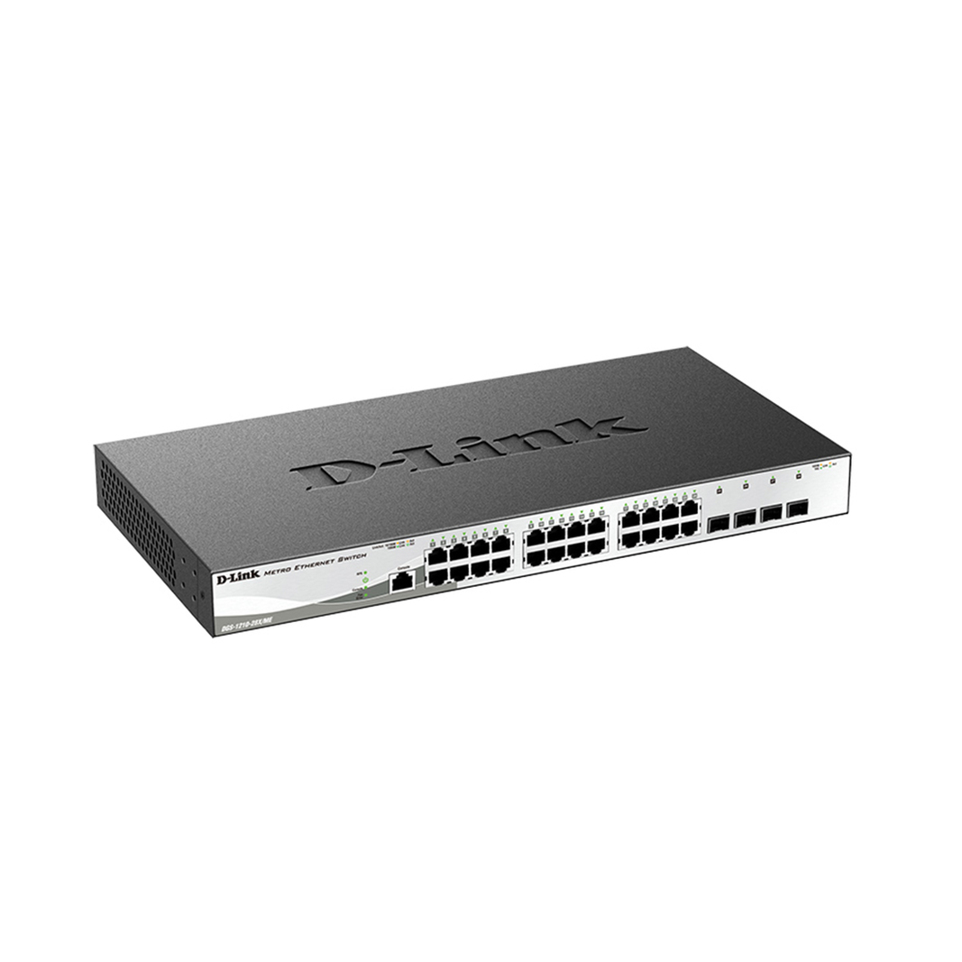 Коммутатор D-Link DGS-1210-28X/ME/B2B, черный