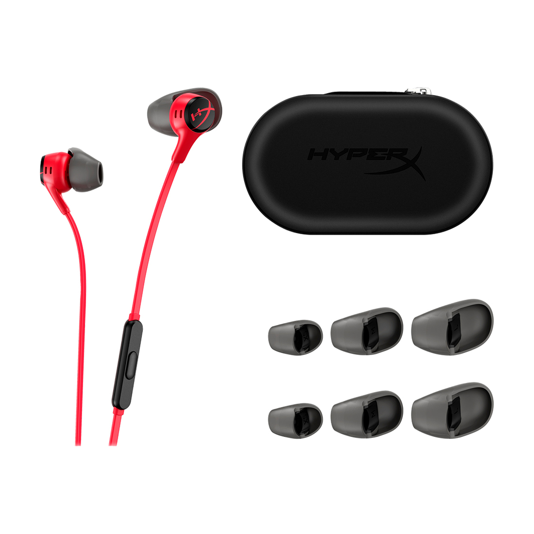 Наушники HyperX Cloud Earbuds II Red 705L8AA, красные