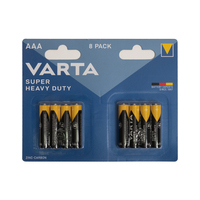 Батарейка Varta  Super Heavy Duty Micro R03P/AAA, 8 шт