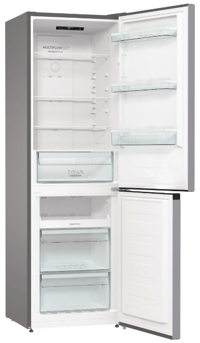 Холодильник Gorenje NRK6191PS4 серебристый