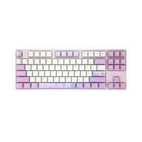 Клавиатура Varmilo Dreams on Board VEM108 Varmilo EC V2 Sakura, бело-розовая