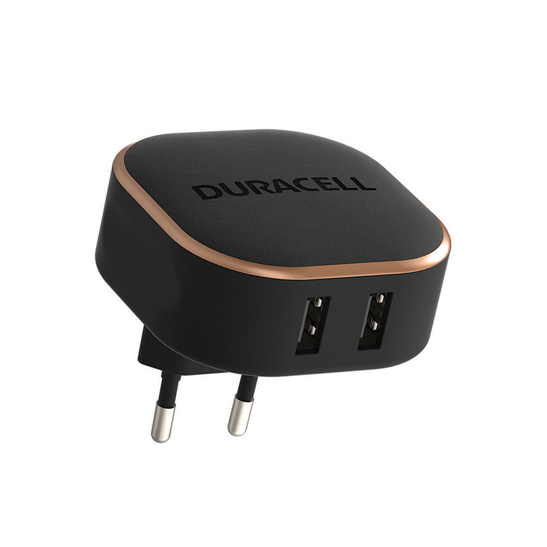 Зарядное устройство Duracell DRACUSB16-EU, черное