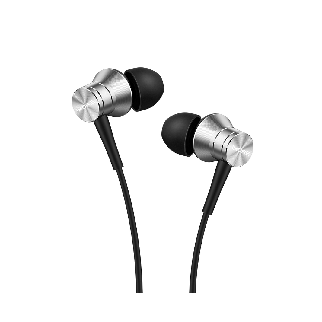 Наушники 1MORE Piston Fit In-Ear Headphones E1009, серебристые