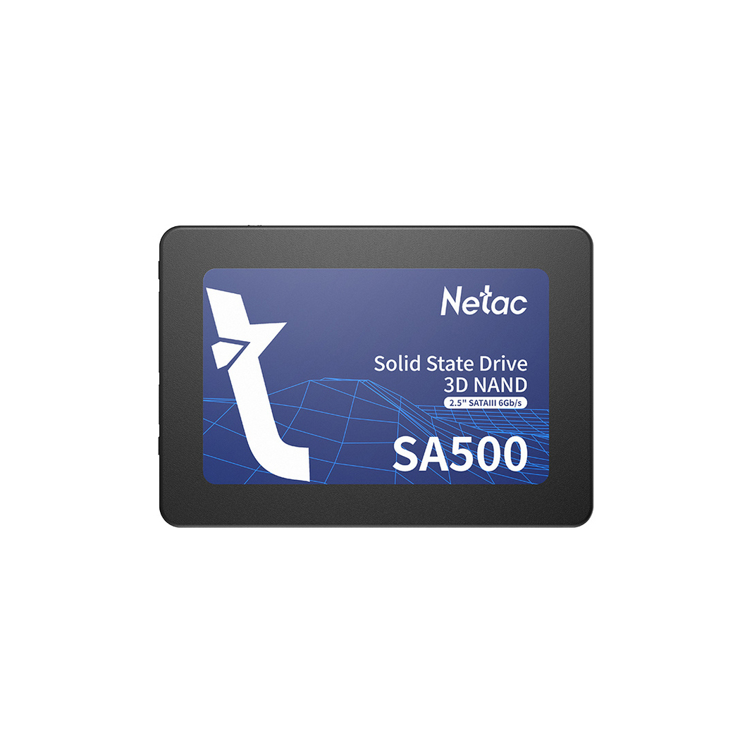 Твердотельный накопитель SSD Netac NT01SA500-512-S3X, 512Gb