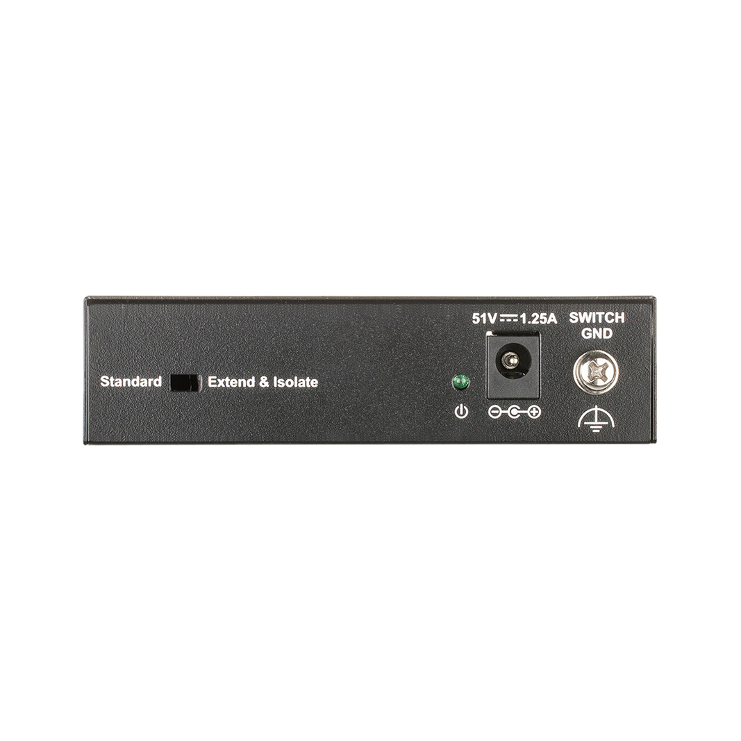 Коммутатор D-Link DSS-100E-6P/A1A, черный