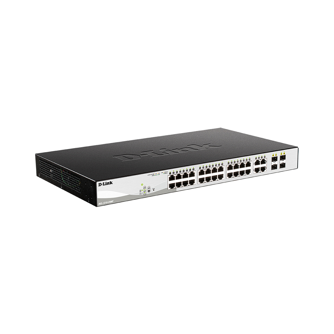 Коммутатор D-Link DGS-1210-28/F3A черный