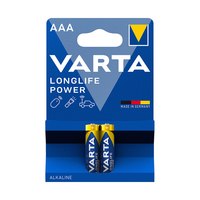 Батарейка Varta Longlife Power Micro LR03/AAA, 2 шт
