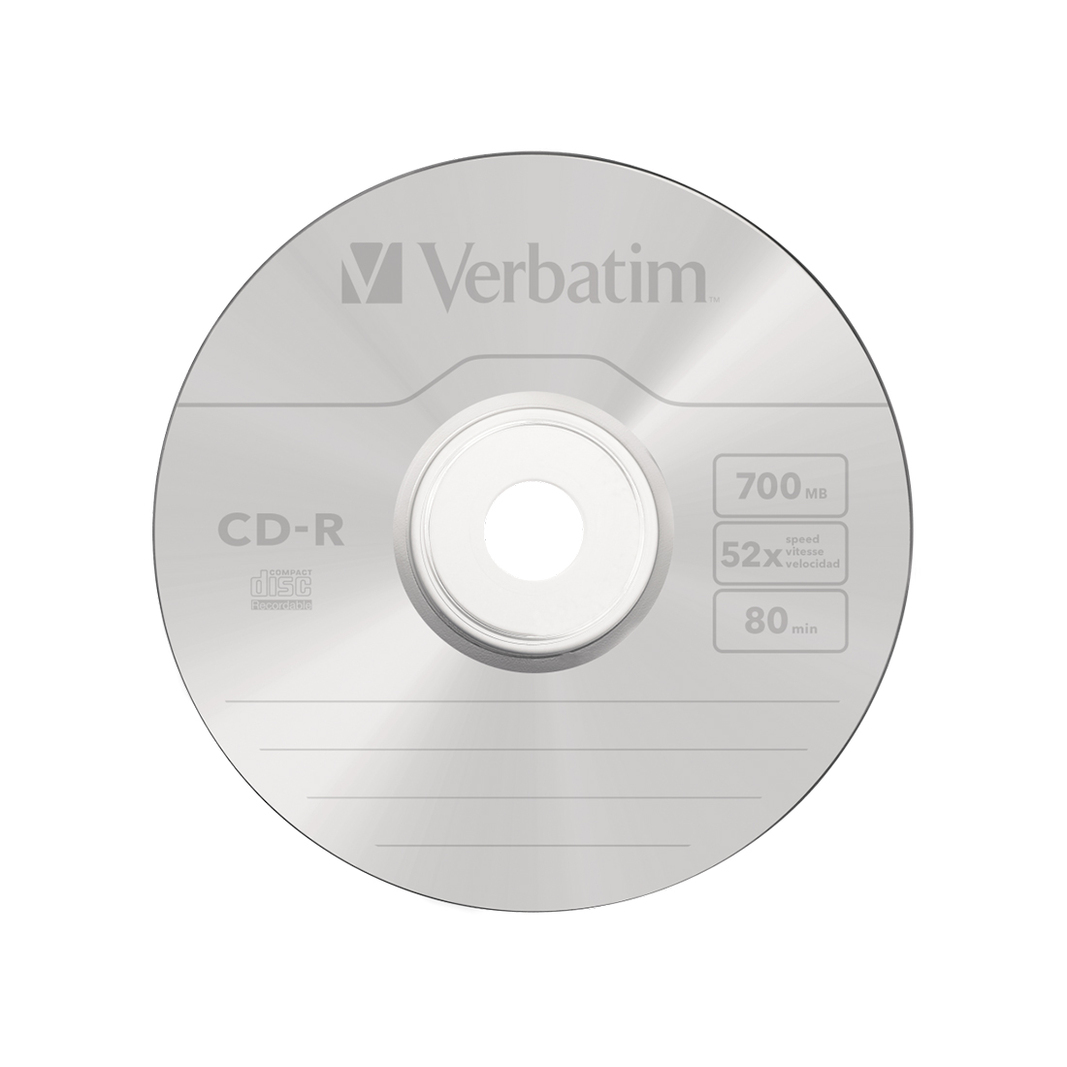 Диск Verbatim CD-R 43352 700MB, 25шт