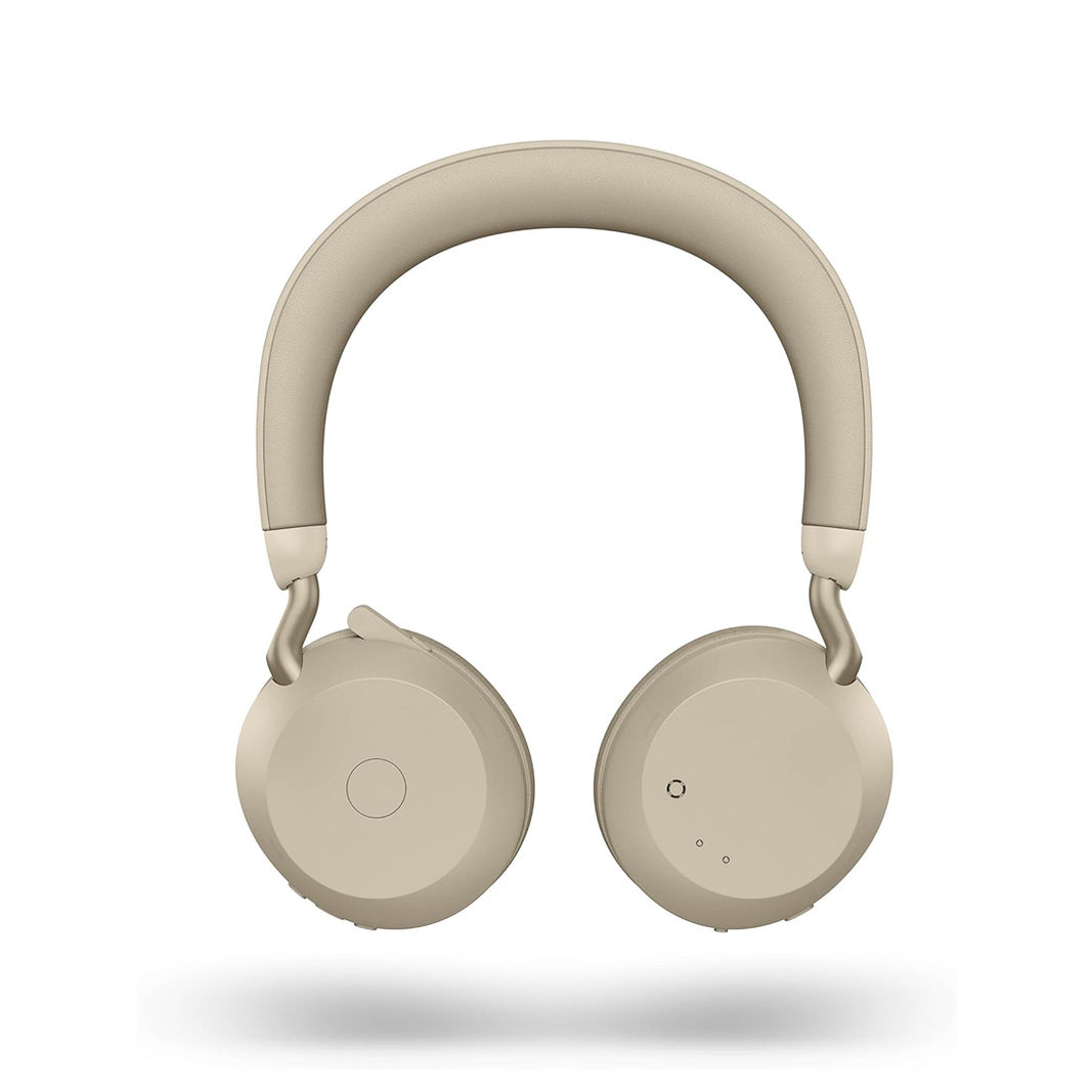 Беспроводная гарнитура Jabra Evolve2 75 Link380a MS Stereo Beige USB-A, бежевая