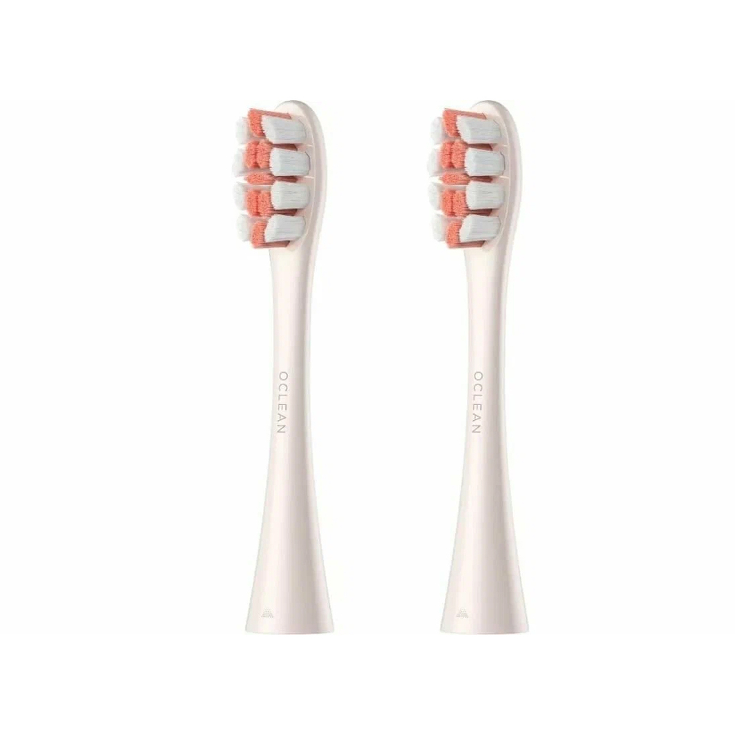 Насадка для электрической зубной щетки Oclean Plaque Control-Brush Head P1C8, золотистая, 2 шт