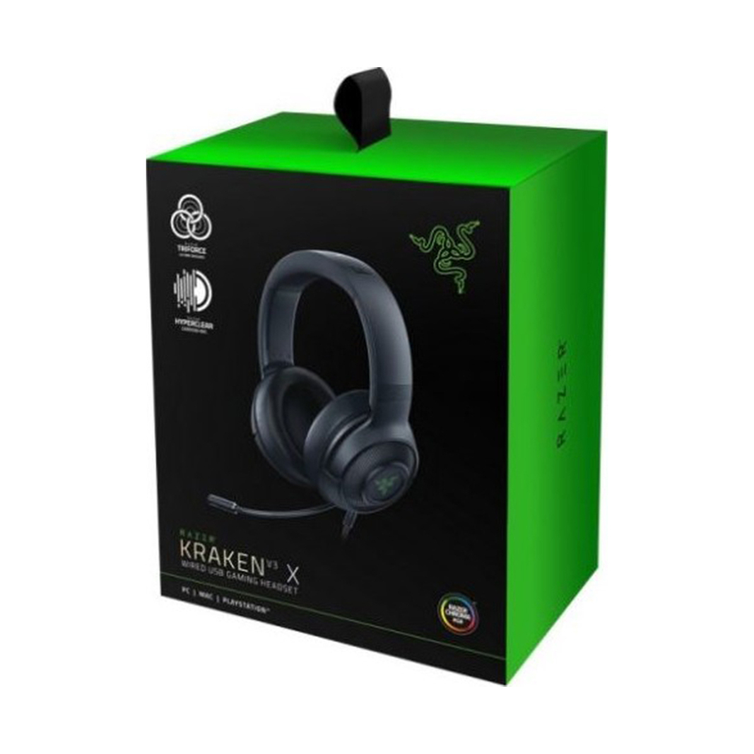 Гарнитура игровая Razer Kraken V3 X, черная