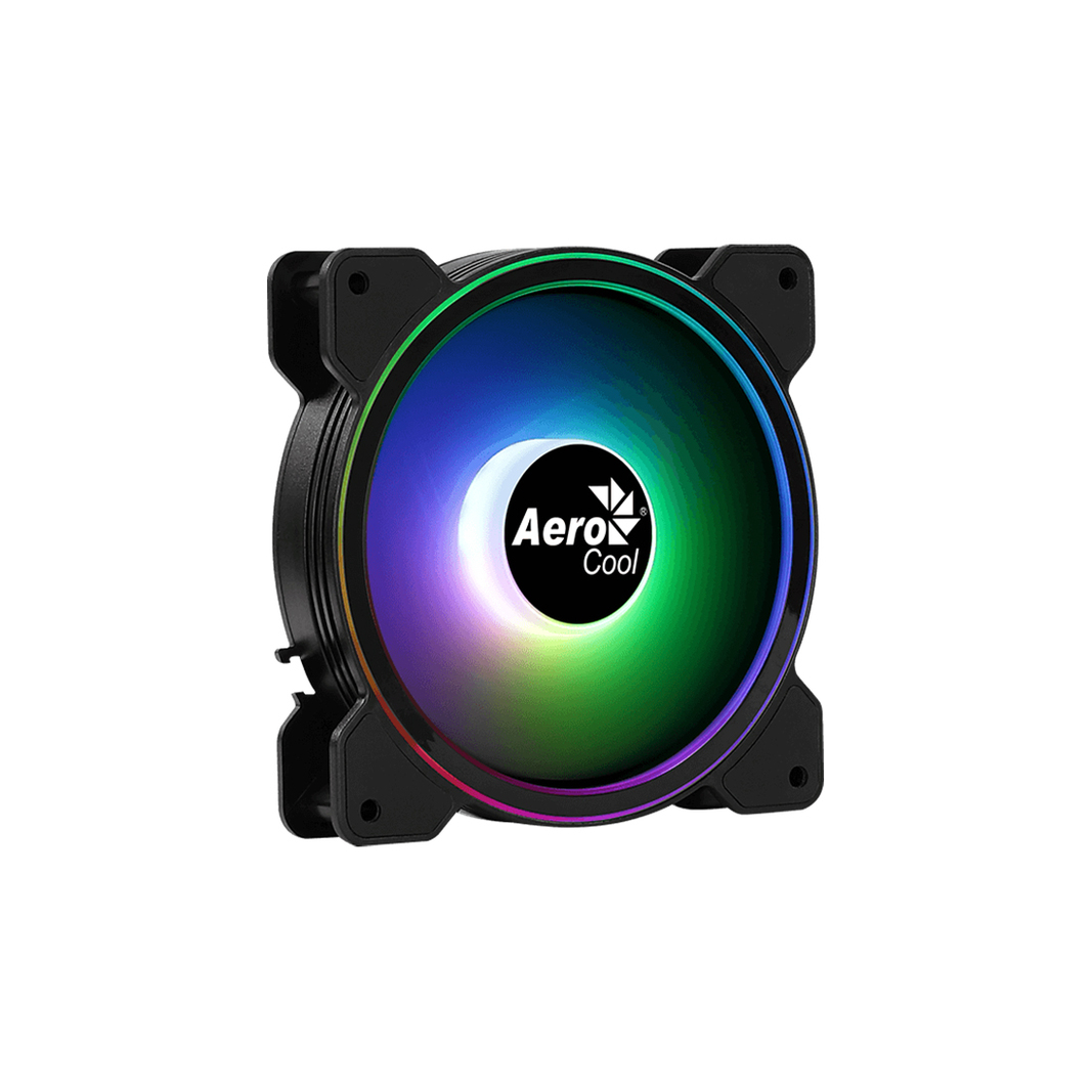 Вентилятор AeroCool Saturn ARGB  12F, черный