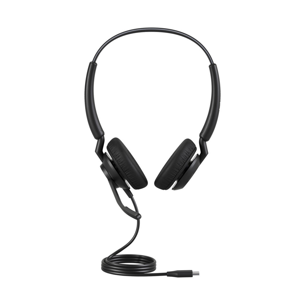 Гарнитура Jabra Engage 40 Inline Link USB-C UC Stereo, черная