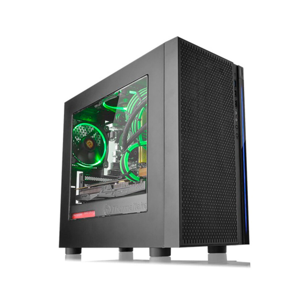 Корпус Thermaltake Versa H18, черный