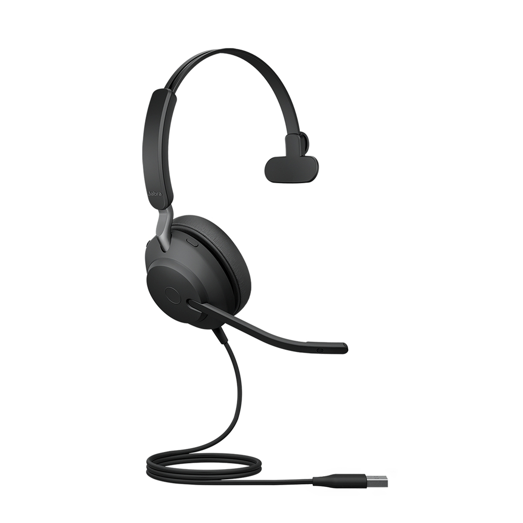 Гарнитура Jabra Evolve2 40 SE UC Mono, черная