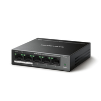 Коммутатор Mercusys MS105GP, черный