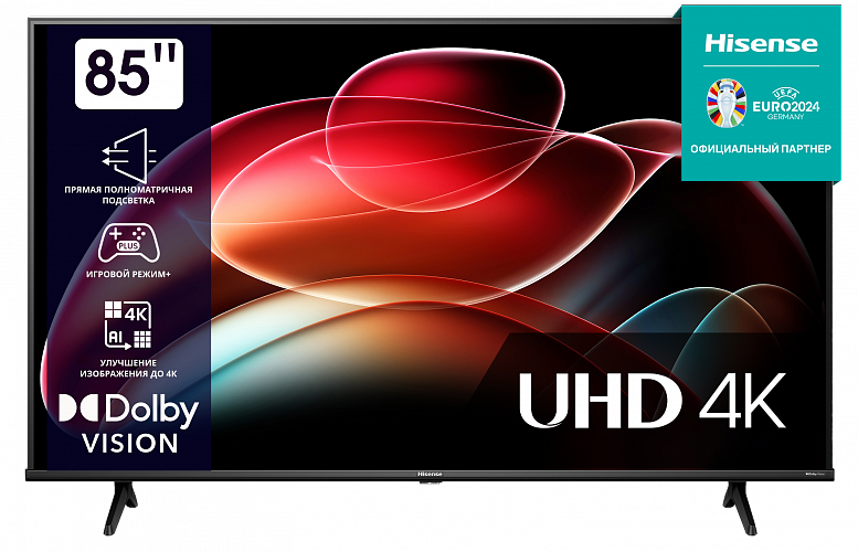 Телевизор Hisense 85A6K Smart 4K UHD