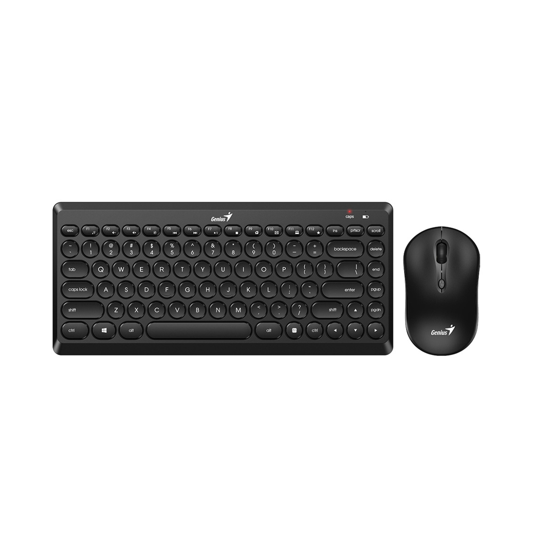 Клавиатура Genius Luxemate Q8000, черная, + мышь