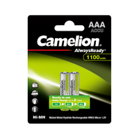 Аккумулятор Camelion AlwaysReady Ni-MH Rechargeable NH-AAA1100ARBP2, 2 шт