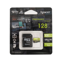 Карта памяти Apacer AP128GEDM1D05-R 128Gb + адаптер SD