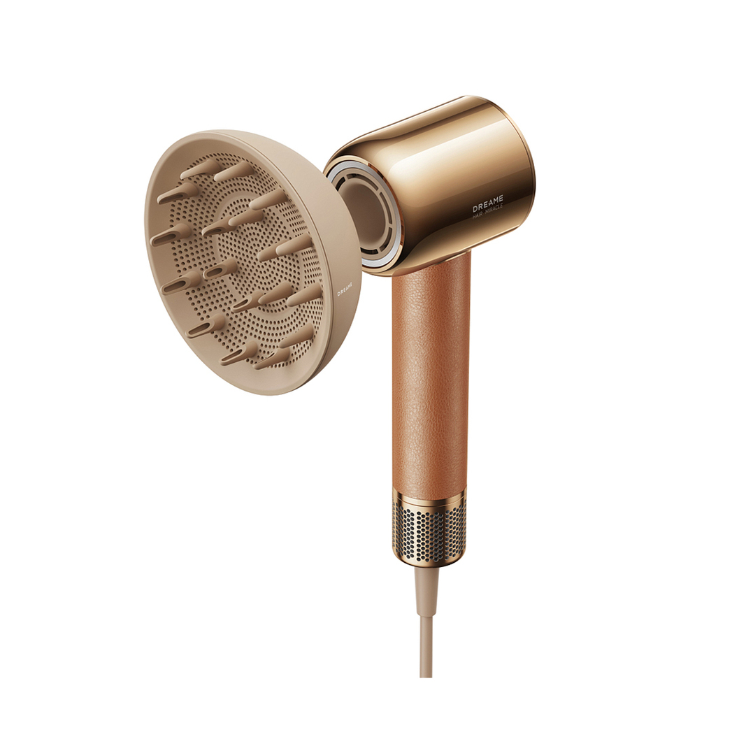 Фен Dreame Hair Miracle AHD9, золотистый