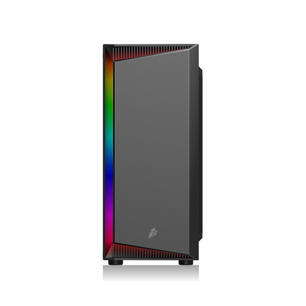 Корпус 1stPlayer Rainbow RB-4-BK-1F5M, черный