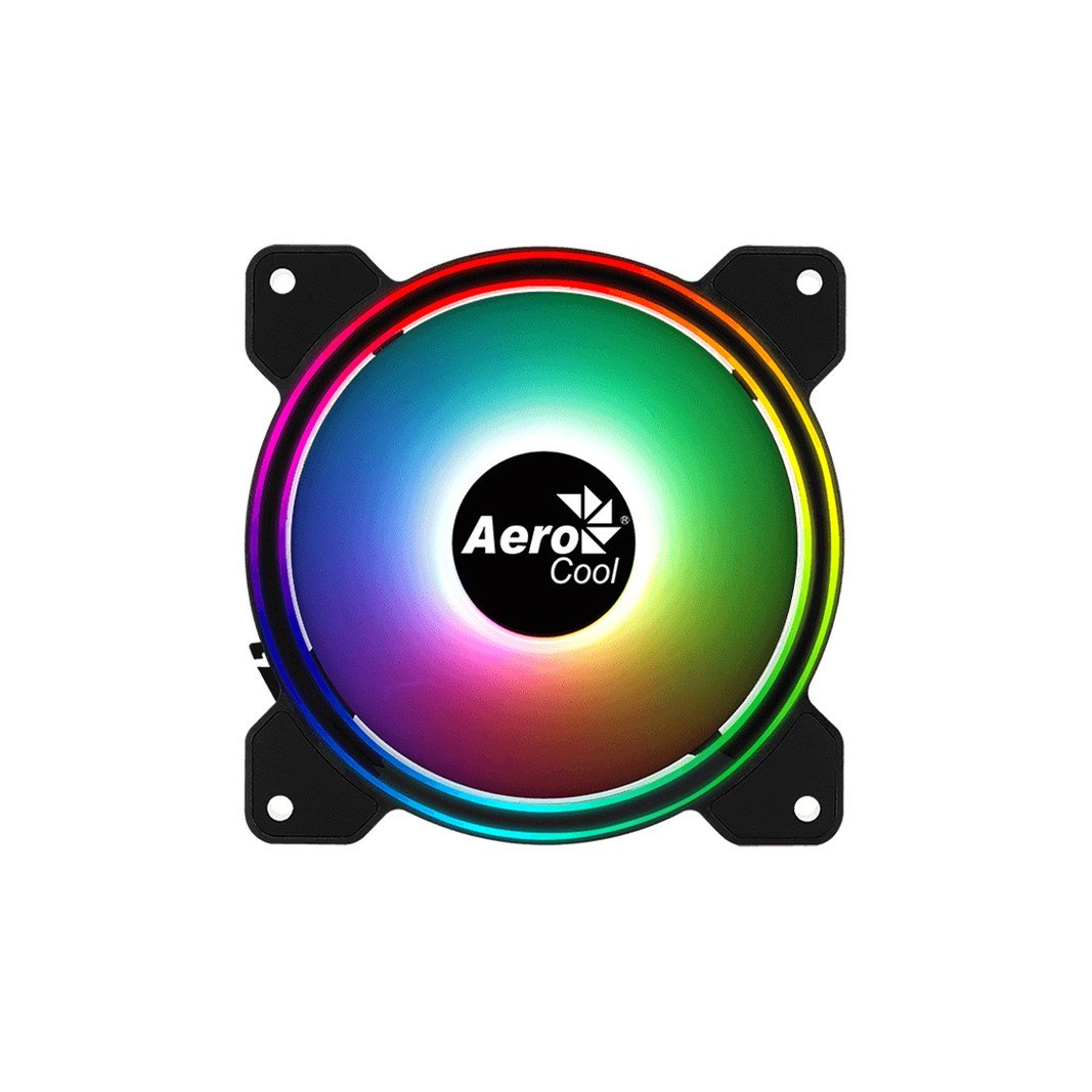 Вентилятор AeroCool Saturn ARGB  12F, черный