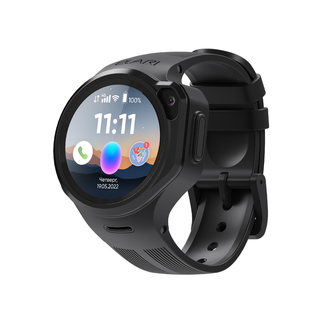 Смарт-часы детские Elari 4GR M Black