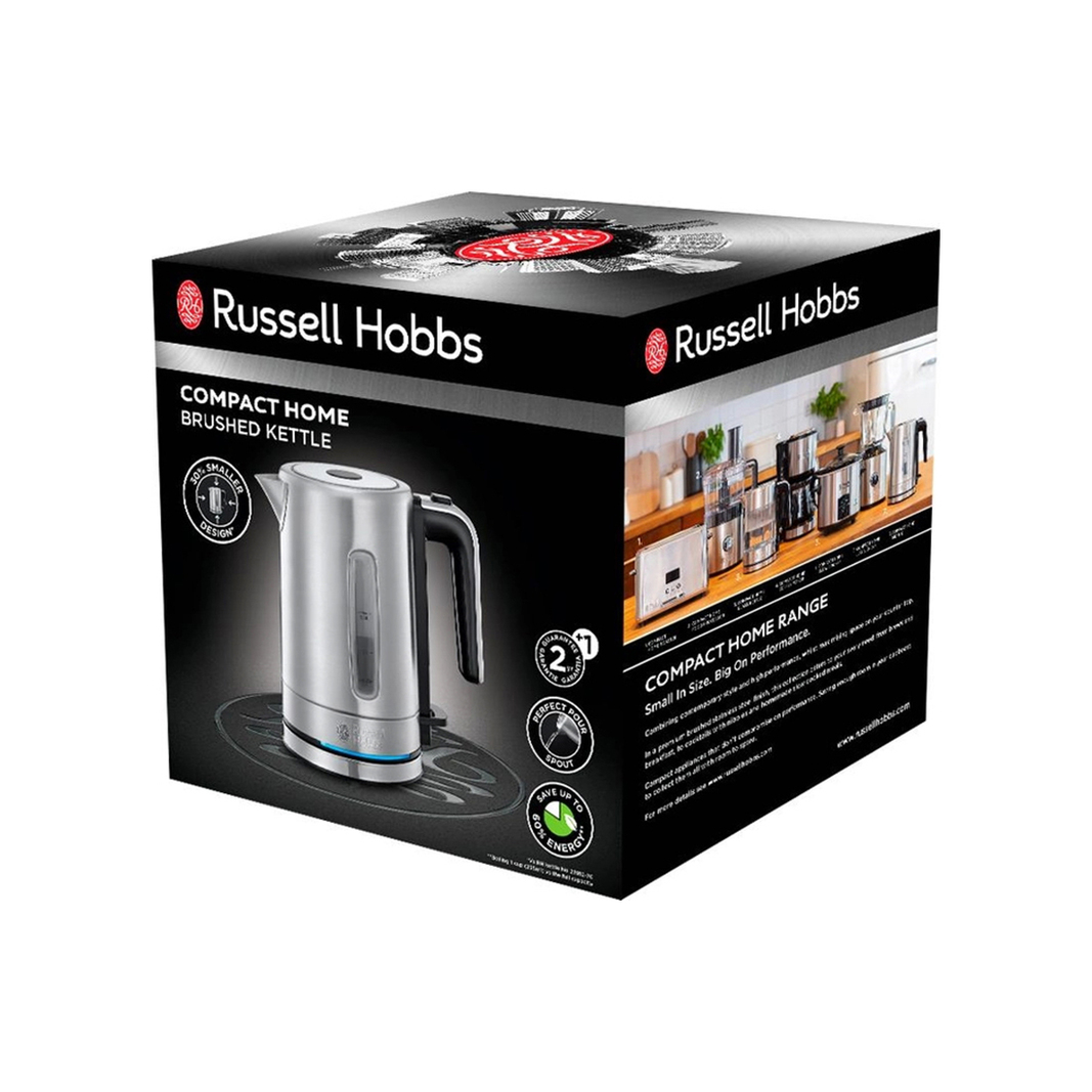 Электрический чайник Russell Hobbs 24190-70, 0.8 л, металлик