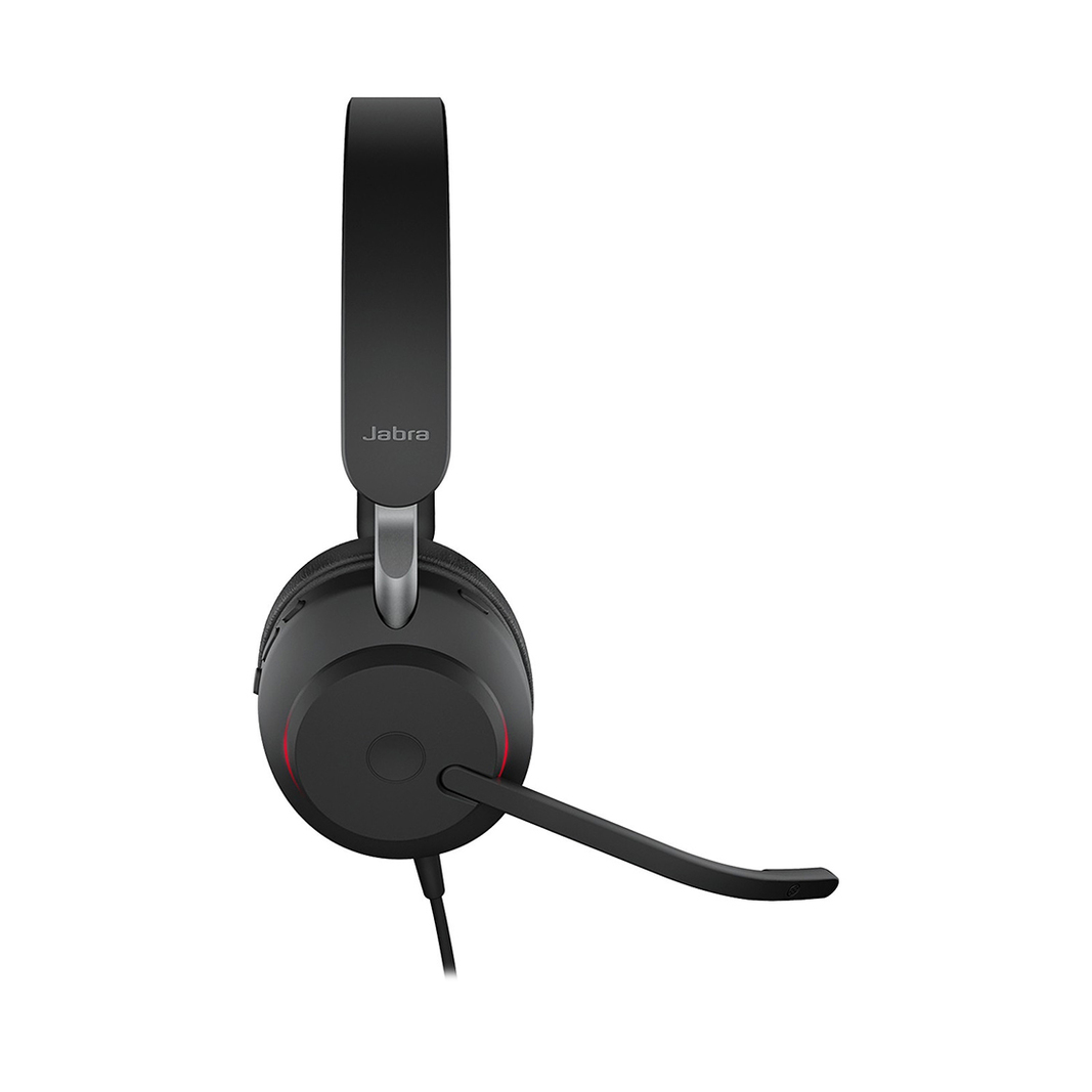 Гарнитура Jabra Evolve2 40 SE MS Stereo, черная