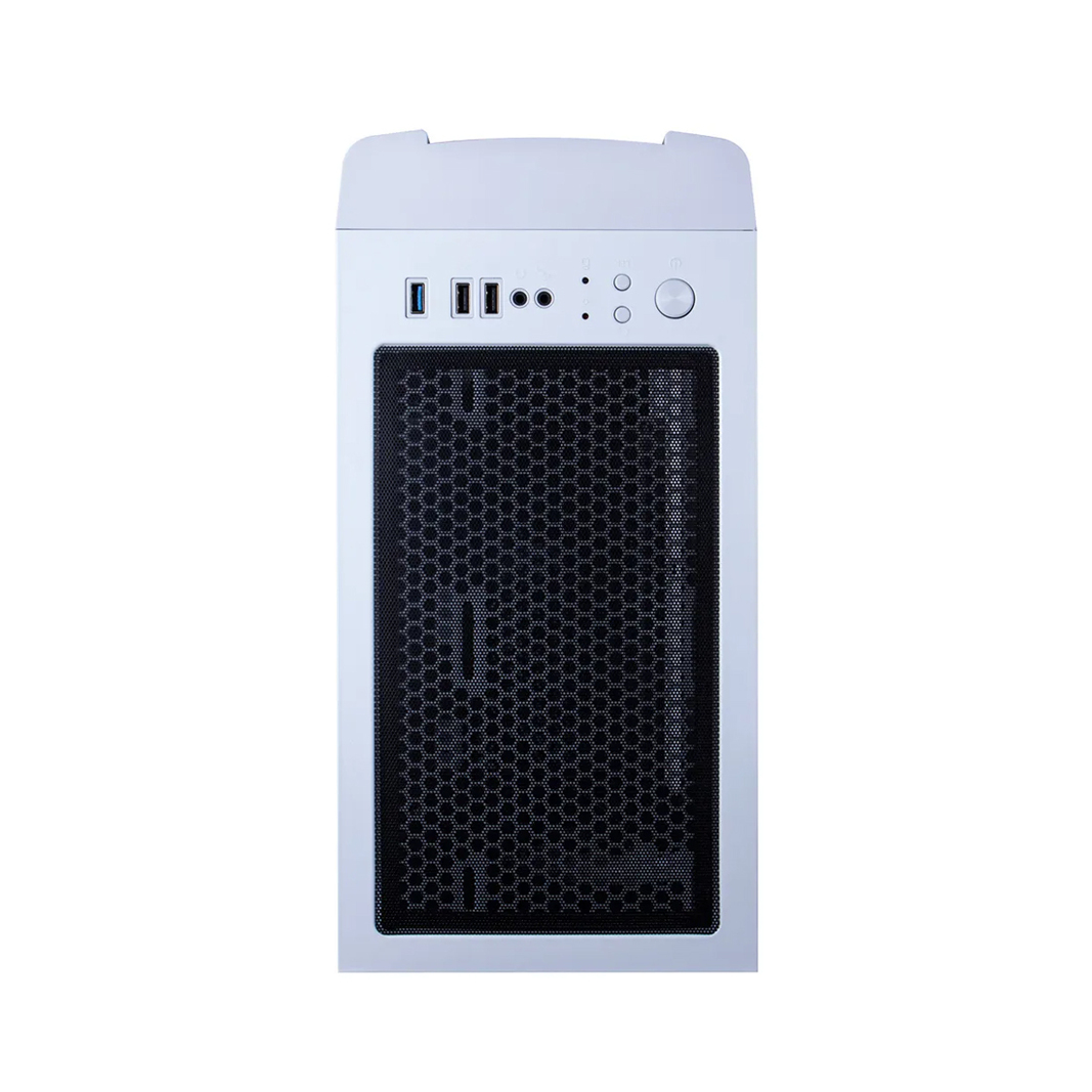 Корпус 1stPlayer D4-WH-1F5MW-3F5SW, белый