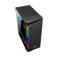 Корпус 1stPlayer Rainbow RB-4-BK-1F5M, черный